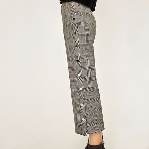 Zara Trousers with Side Snaps - Picture 3 of 4